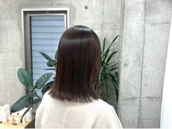 スクワッド(SQUAD)の写真/【大人気!ノンアイロン縮毛矯正】自然な仕上がり過ぎると話題沸騰!ノンアイロンでブリーチとの相性も◎