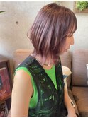 透明感ピンクくびれレイヤー