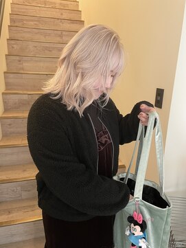 レイヤーカット/ブリーチカラー