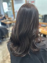 フィルム(FiLMs) 艶髪グレージュ/レイヤーカット/顔まわりカット