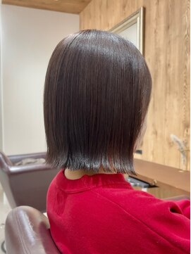 ラル(Lull) 【鈴木悠孝】ミディアムボブ/外はねボブ/美髪ストレート