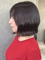 ロンド 表参道店(Lond)&nbsp;くびれボブ 切りっぱなしボブ
