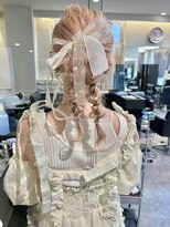 ケンジ 横浜(KENJE) ツインヘア/ゆるふわヘア/ポニーテールアレンジ/お呼ばれヘア