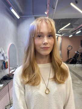 ルピネバイバド(Lupine by bud) 海外ブロンドハイライトカラー