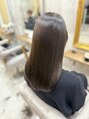 リティアンドビューティースタジオモッズシブヤ(LITTY&beauty studio M.O.D shibuya) 綺麗な艶のある髪質改善カラーです!