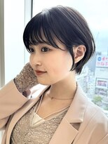 アフロート ルヴア(AFLOAT RUVUA)&nbsp;『岩田莉奈』新宿髪質改善　大人の魅力引き出す丸みショートボブ