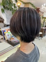 桃の木 ヘアー(桃の木 hair)&nbsp;ラベンダー×シルバー×ハイライト