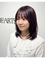 ハーツオオサカ(HE:ARTS OSAKA)&nbsp;艶髪トリートメント顔まわりレイヤーエギョモリ