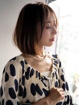 ユニ バイ ミリィ 四日市(uni by mily)&nbsp;髪質改善×ナチュラルカラー×ボブ