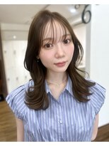 ハピネス クローバー 八木店(Happiness CLOVER)&nbsp;くびれレイヤー/レイヤーカット/透明感カラー/髪質改善