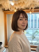ホロル(horol)&nbsp;自然な丸みの艶ボブ