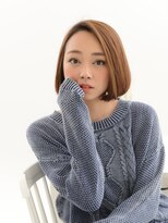 パティオンツー(PATIONN2)&nbsp;ノーバングワンレンショートボブ