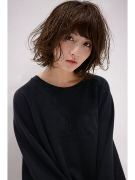 ミラバイグリーン(Mira by green) semiwet　×　short　【タンバルモリ　スポンテニアス　ボブ】