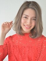 ケーツー心斎橋 クイーンズガーデン バイ ケーツー(K two QUEEN'S GARDEN by K two) ナチュラルグレージュボブカット/心斎橋&難波&なんば