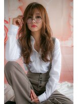 マーリャヘアー(mallia hair) シースルーバングうるつやロンググレージュ