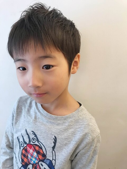 キッズヘア　キッズカット男の子　二子玉川　テラバイアフロート