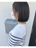 切りっぱなしボブ*
