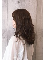エンリッチヘア(enrich hair)&nbsp;ゆるふわロングヘア　アッシュベージュ