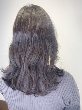 ノース イースト 高円寺店(north east) アッシュ系カラー/レイヤースタイル