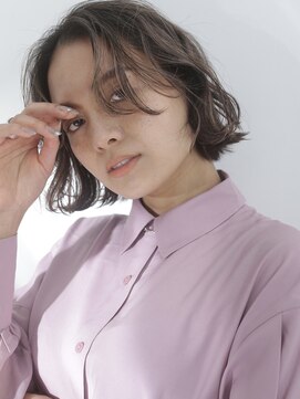 ベルタ バイ アルテフィーチェ(belta by artefice) 似合わせカット ボブ グレージュカラー#刈り上げボブ