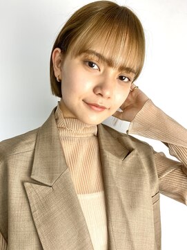 ステイシーオギクボ(stay she ogikubo) 簡単スタイリング○切りっぱなしミニボブ