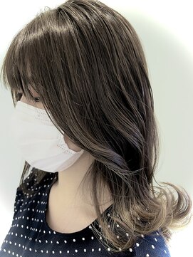 アッシュ 長津田店(Ash) ハイトーンクビレセミロングレイヤー