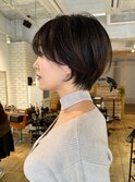 大人可愛いショートヘア