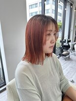 ギフト(GIFT)&nbsp;roots  color オレンジカラー　暖色カラー　顔周りレイヤー