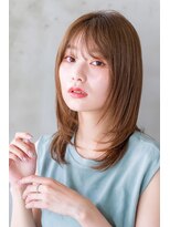 アルテ(ARTE) 【ARTE表参道/青山】モテ髪ミディアム×ブリーチなし透明感