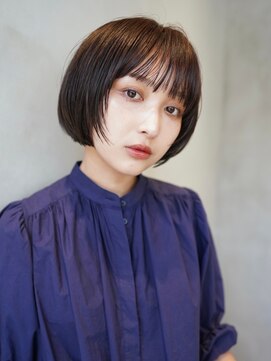 ニコ トウキョウ ヨコハマ(nico) ボブ/切りっぱなしボブ/顔まわりレイヤー