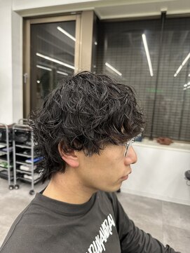 エイト 川崎店(EIGHT) [川崎]ソフトツイスパ　メンズ　ウルフカット　メンズパーマ