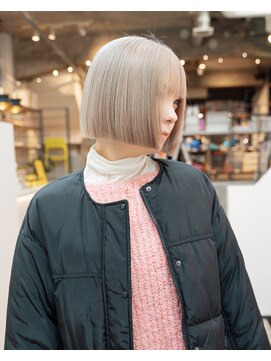 マーケット(MARKET) 切りっぱなしBob ミルクティー