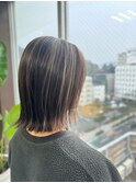 #ハイライト #白髪ぼかし #コントラストハイライト