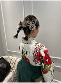 (銀座) ヘアセット　卒業式