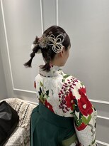 (銀座) ヘアセット　卒業式