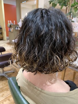 美容室 アイディー i-dee ボブパーマ