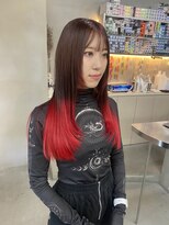 クリム(qulim)&nbsp;裾red