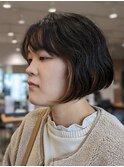 クラシカルなインナーカラーボブ！