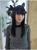 モード◆ブルーブラックストレート