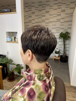 ハレウミヘアー 阿見(ハレウミhair)&nbsp;阿見町/ショートカット/マッシュウルフ/白髪/ヘッドスパ