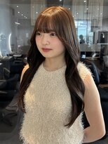 ジーナ 福岡天神(Zina) 韓国風レイヤーカット/くびれ巻き天神大名