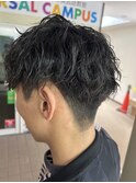 【メンズ ナチュラルツイストパーマ】