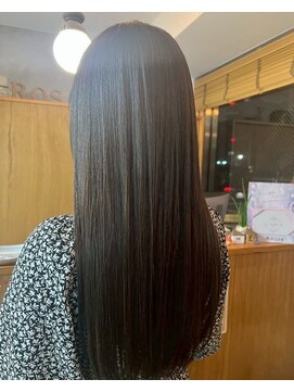 ロッソ ヘアアンドスパ 草加店(Rosso Hair&SPA) 髪質改善サラサラストレートロング