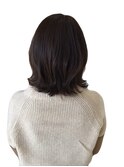 20代30代◎暗髪くびれミディアム×小顔