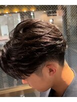 メンズココ メンズパーマ 韓国ヘア 日本橋店(MENS COCO)&nbsp;お客様スタイルセンターパート