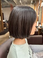 ビーチェ 小岩(Bice)&nbsp;暗髪でも重たく見せない◎洗練された切りっぱなしボブ