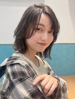 ロンド レグリーズ 立川(Lond leglise)&nbsp;オリーブグレー/ボブ/顔周り/小顔/レイヤー/髪質改善/縮毛矯正