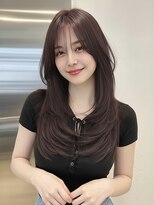 カレント 蕨(THE CURRENT)&nbsp;川口　レイヤーカット髪質改善酸性縮毛矯正ハイライト20代30代