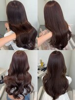 エン 栄店(enne)&nbsp;ココアベージュ/クラゲヘアー/レイヤー/小顔/ココアブラウン/栄