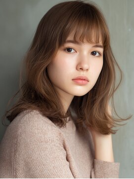 トッカ 千葉ANNEX店(tocca) フレッシュタイプさん向けミディアム×オレンジベージュ★